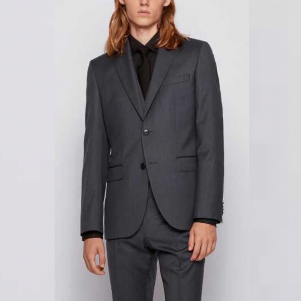 Hugo Boss Johnson/Lennon Regular-fit Wool Jacket